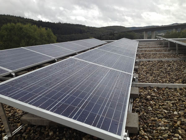Energiekonzept und Umsetzung zur Eigenstromerzeugung